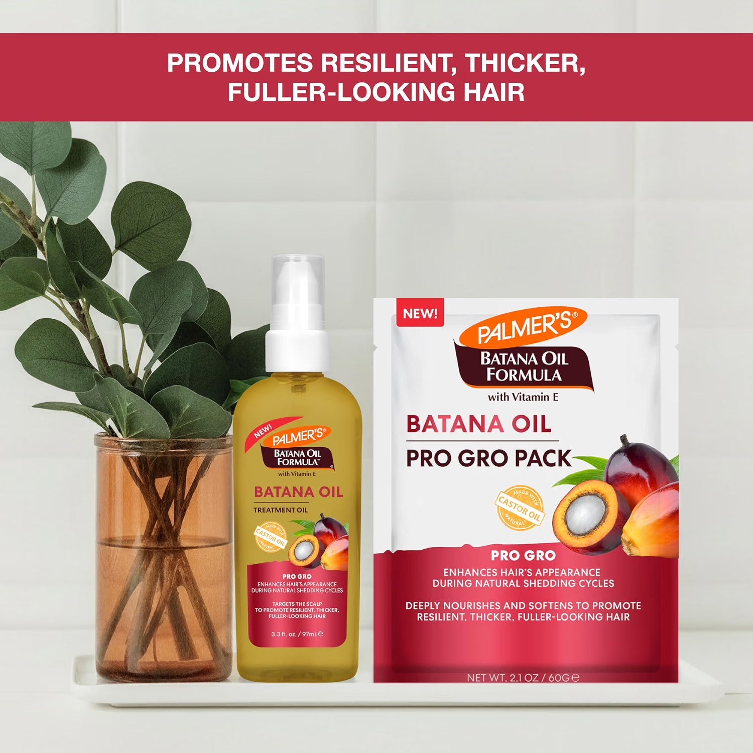 Palmer's Cocoa Butter Formula Batana Oil Pro-Gro Pack 60g