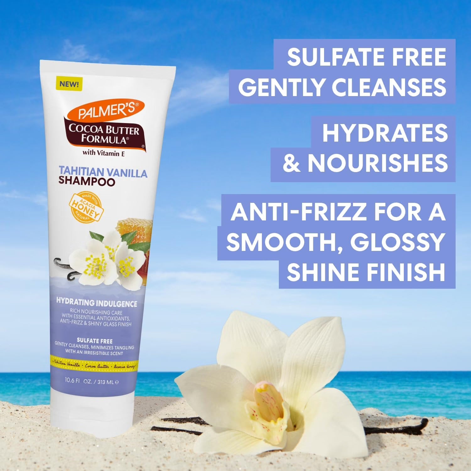 Palmer's Cocoa Butter Formula Tahitian Vanilla Moisture Boost Shampoo 313ml